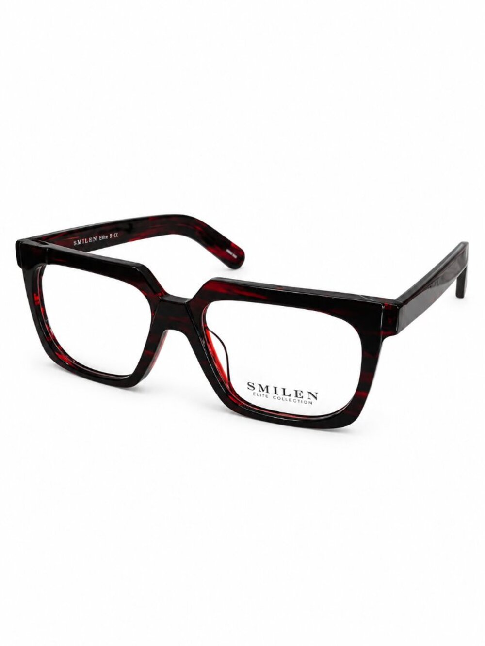 Smilen Elite 9 Red/Black 53-17-148 Eyeglasses Frames